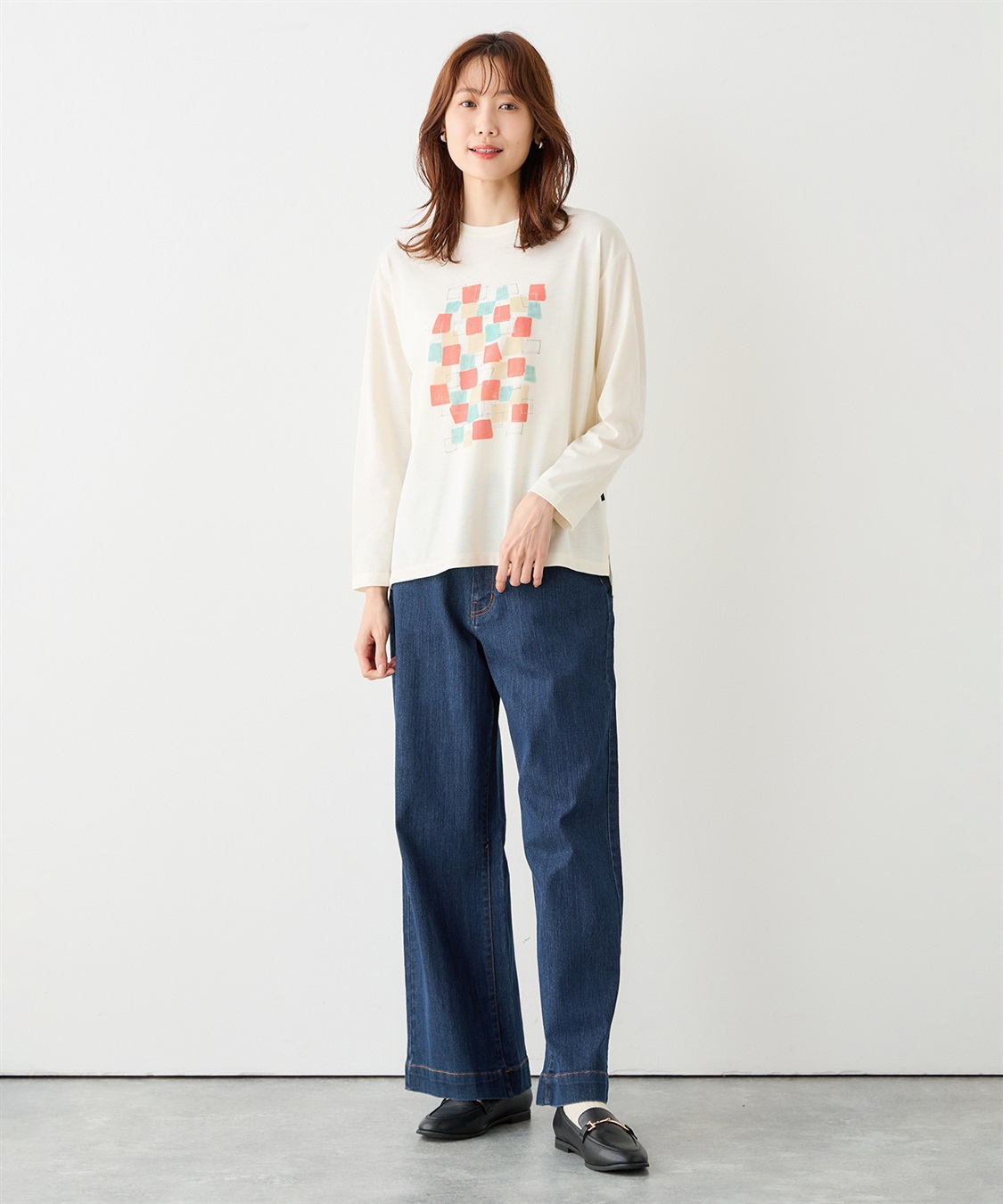 Petit Honfleur プリントTシャツ_sub_8