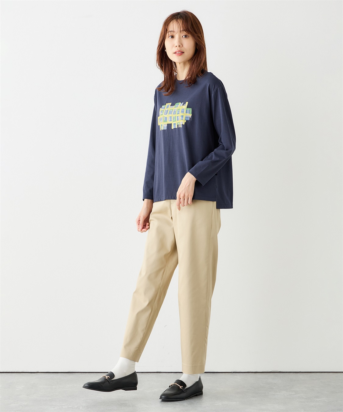 Petit Honfleur プリントTシャツ_sub_10