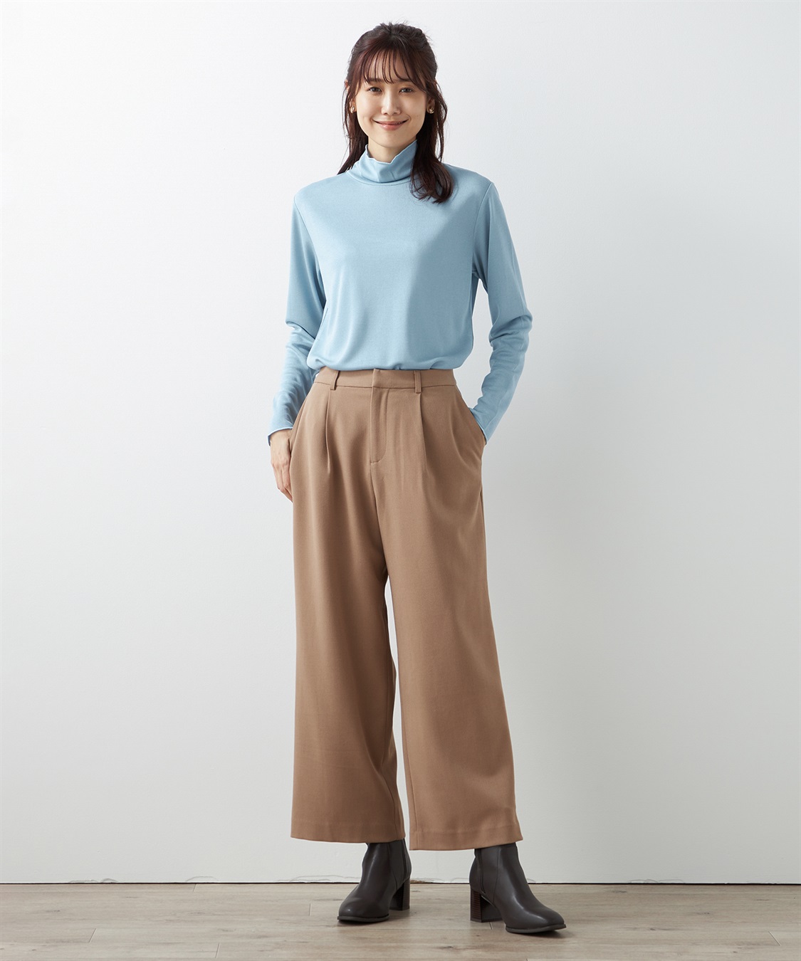 Petit Honfleur メロークシュネックプルオーバー_sub_12