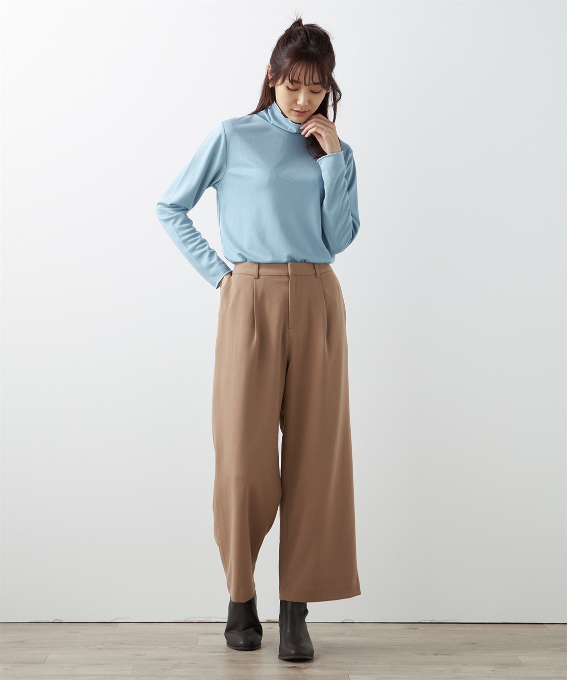 Petit Honfleur メロークシュネックプルオーバー_sub_13