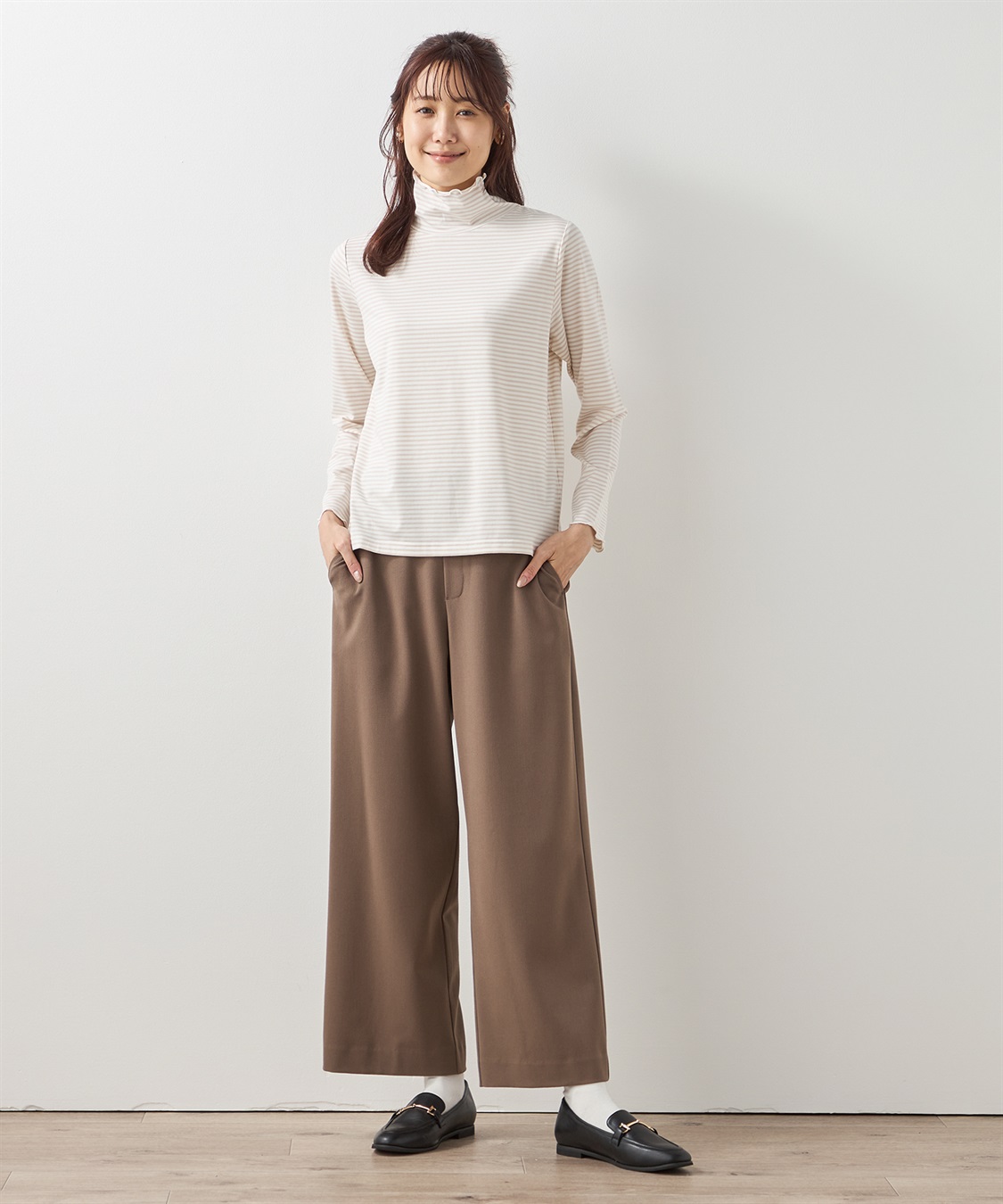 Petit Honfleur メロークシュネックプルオーバー_sub_14