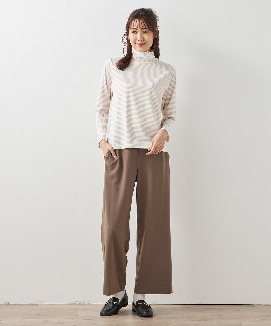 Petit Honfleur メロークシュネックプルオーバー_sub_15