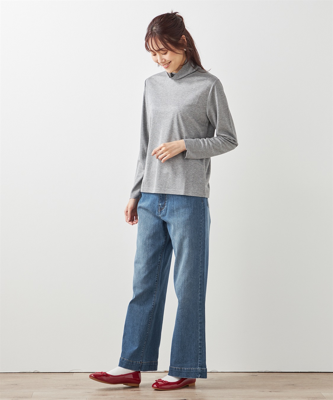 Petit Honfleur メロークシュネックプルオーバー_sub_20