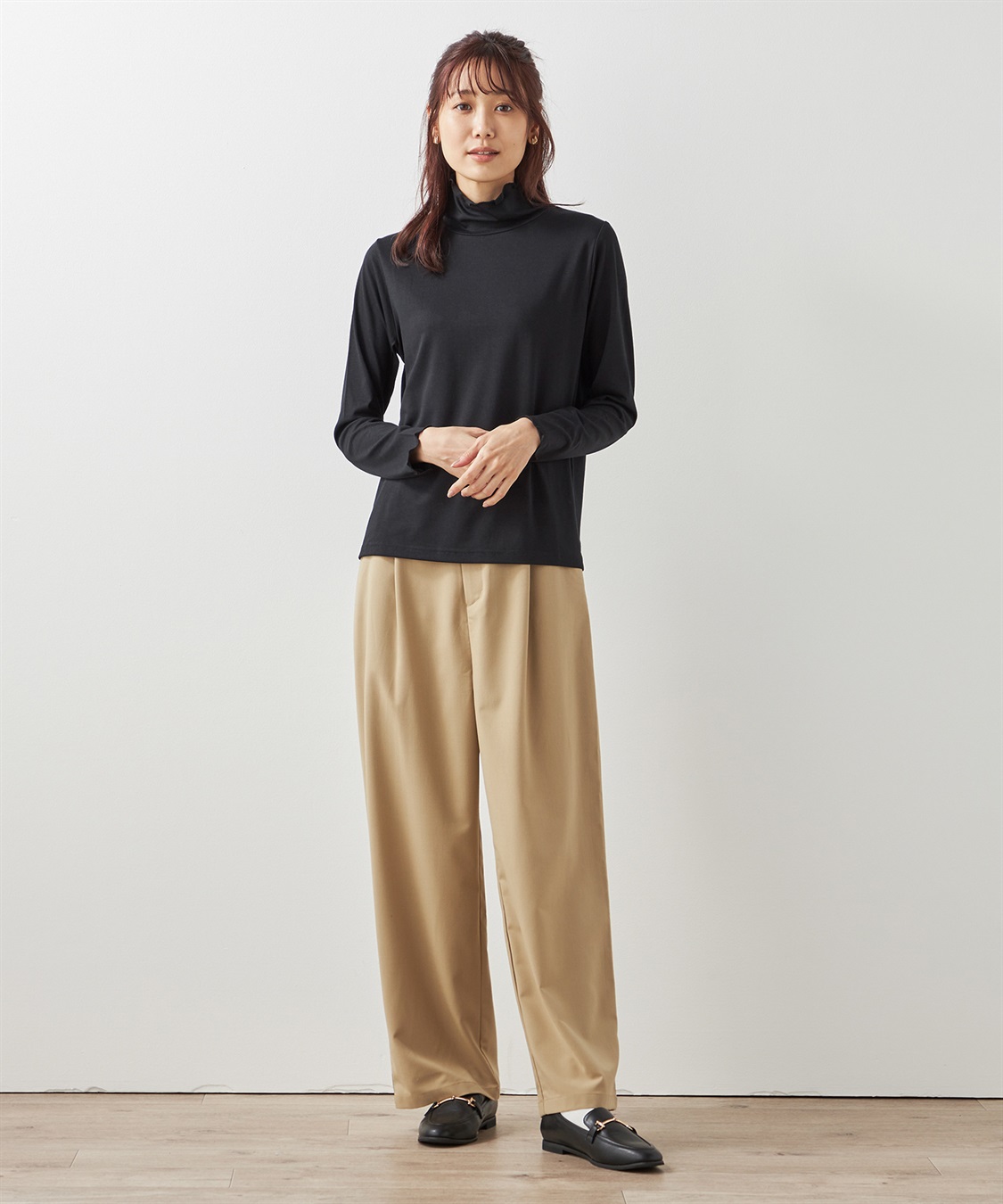 Petit Honfleur メロークシュネックプルオーバー_sub_27