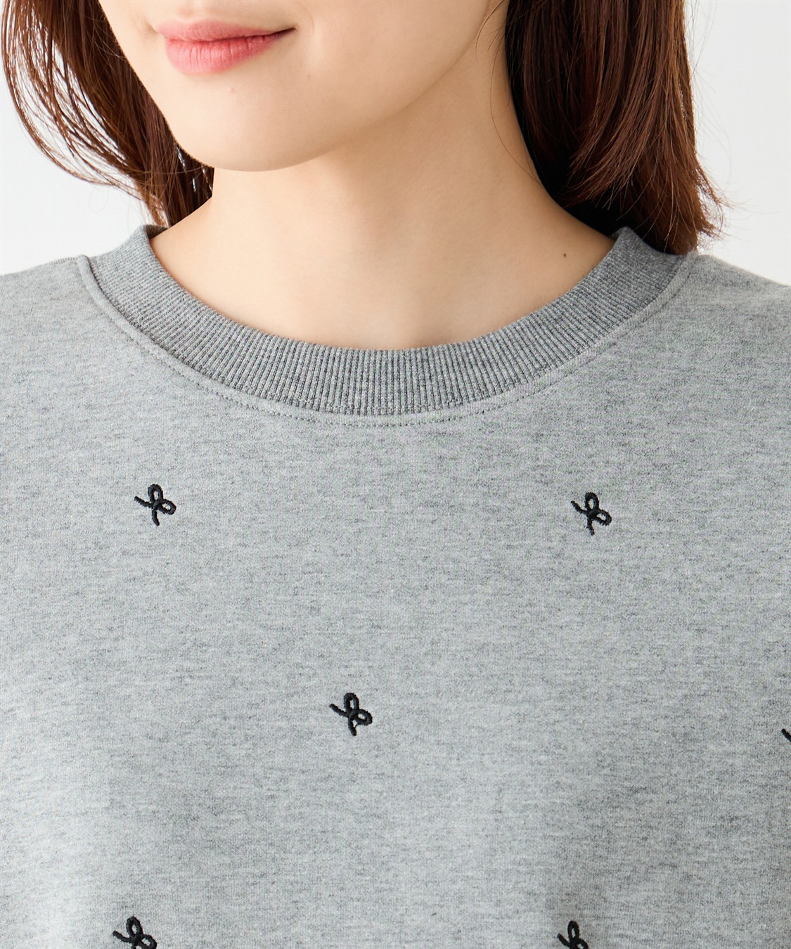 Petit Honfleur リボン刺しゅうプルオーバー_sub_3