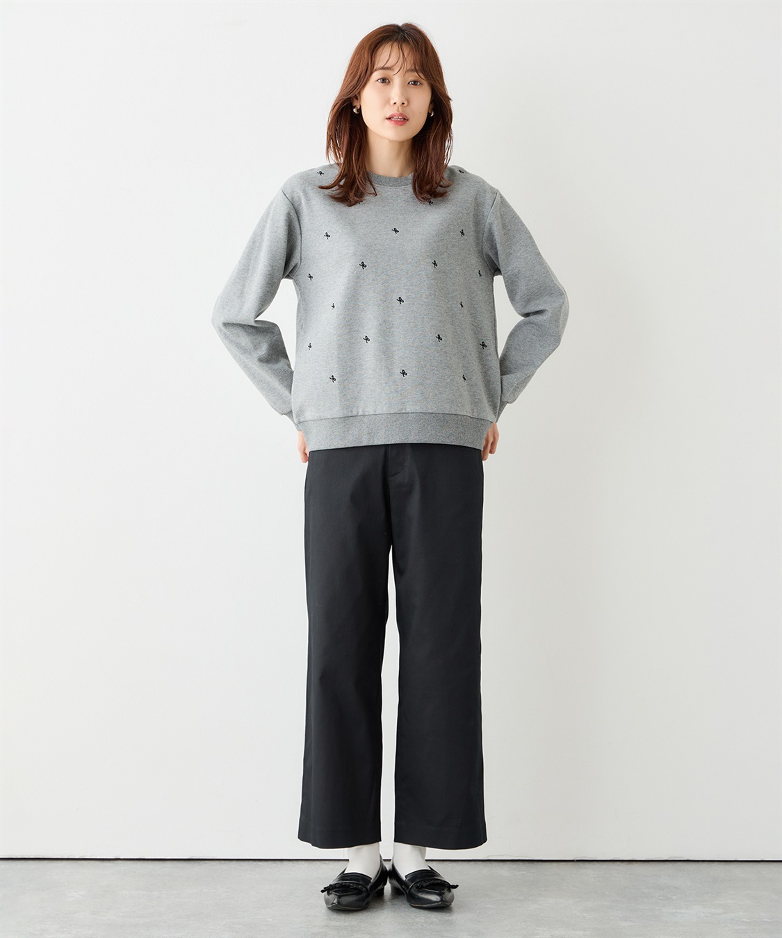 Petit Honfleur リボン刺しゅうプルオーバー_sub_10