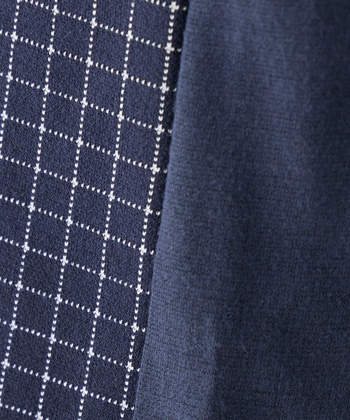 Petit Honfleur チェックジャガードプルオーバー_sub_6