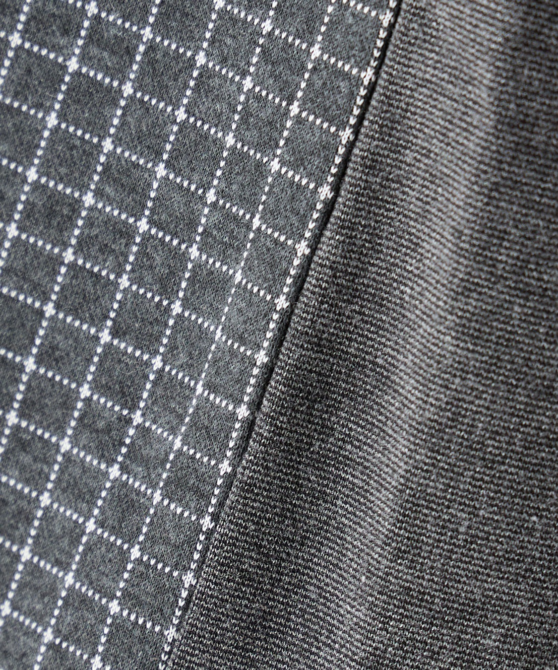 Petit Honfleur チェックジャガードプルオーバー_sub_7