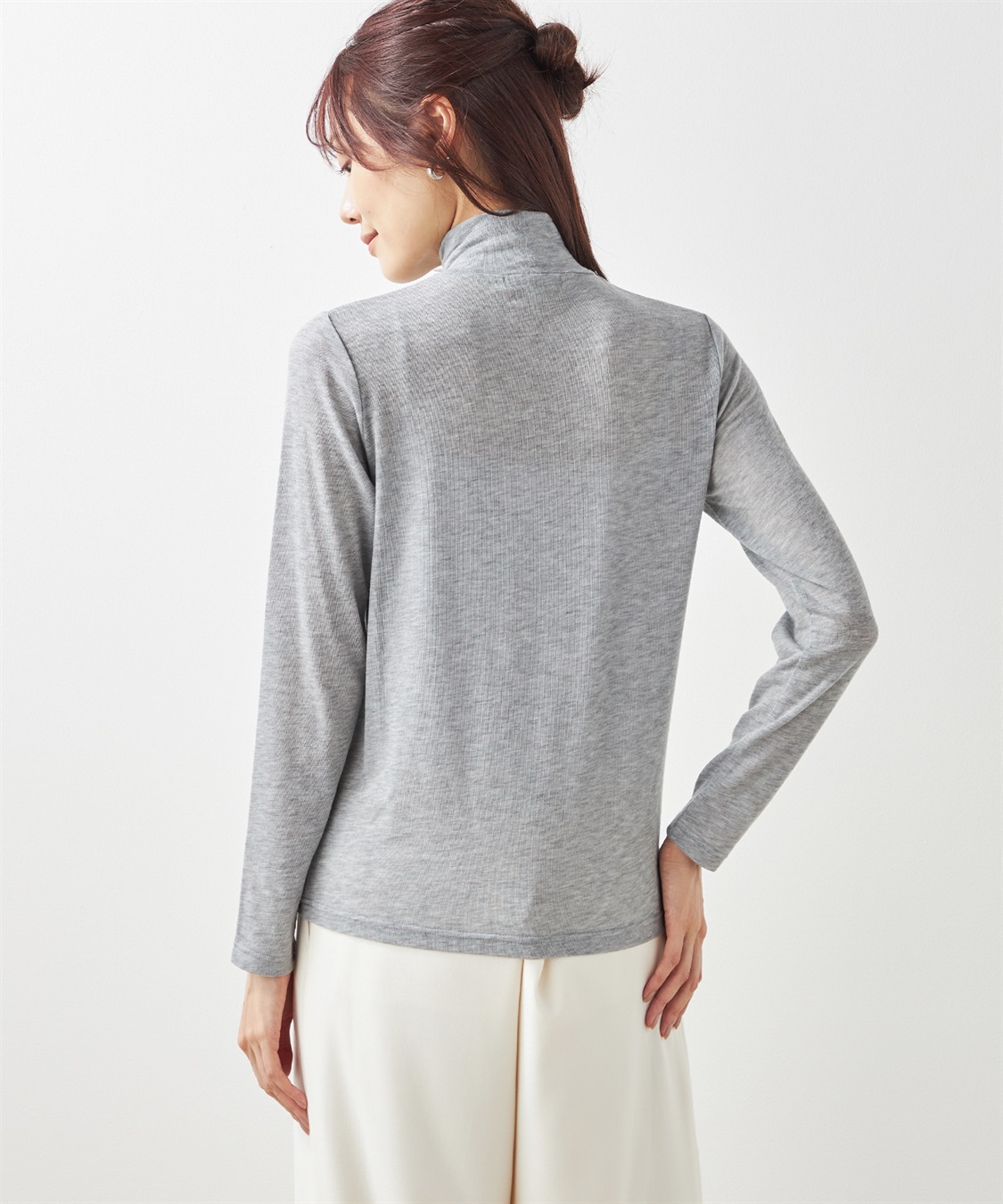 Petit Honfleur メロークシュネックプルオーバー_sub_2