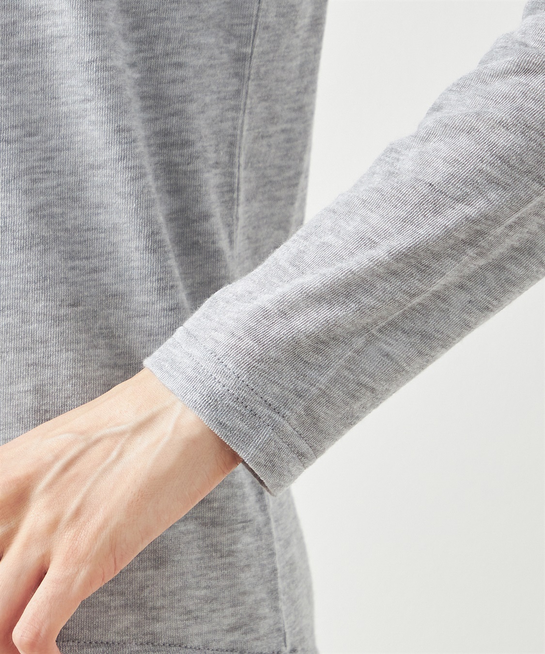 Petit Honfleur メロークシュネックプルオーバー_sub_4