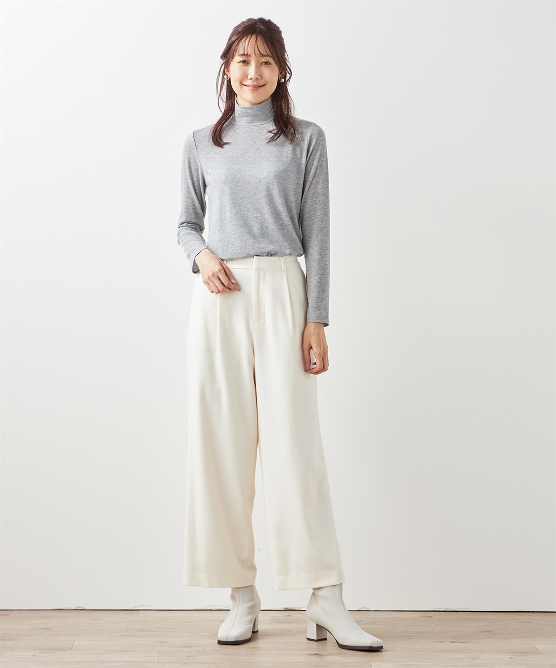 Petit Honfleur メロークシュネックプルオーバー_sub_9