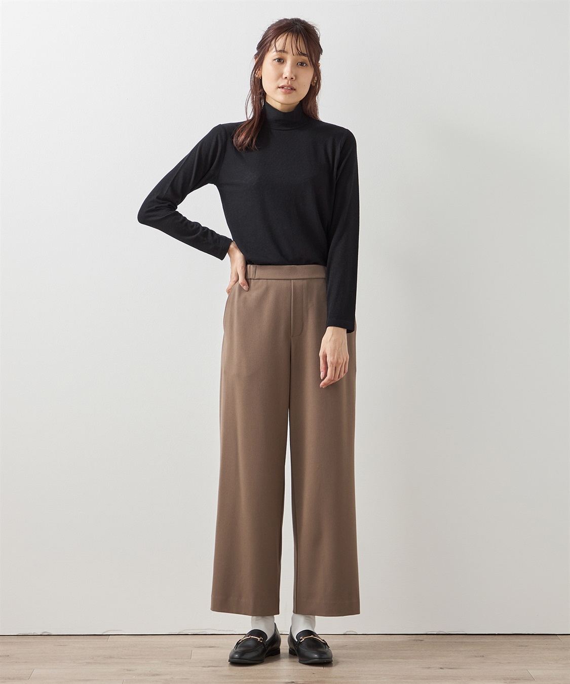 Petit Honfleur メロークシュネックプルオーバー_sub_12