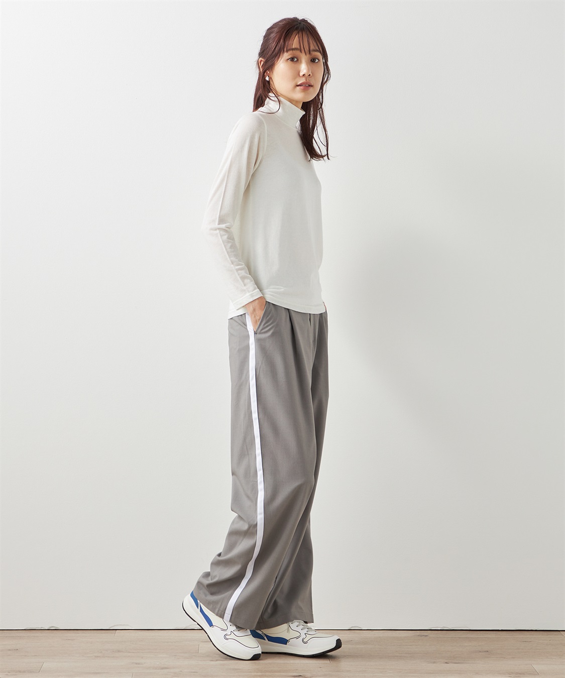 Petit Honfleur メロークシュネックプルオーバー_sub_17