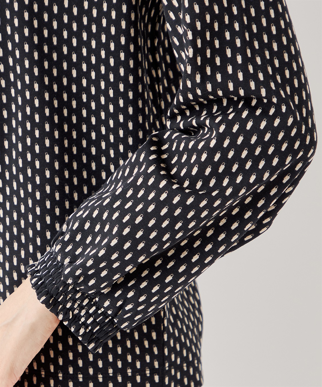 Petit Honfleur フリル衿プリントプルオーバー_sub_4