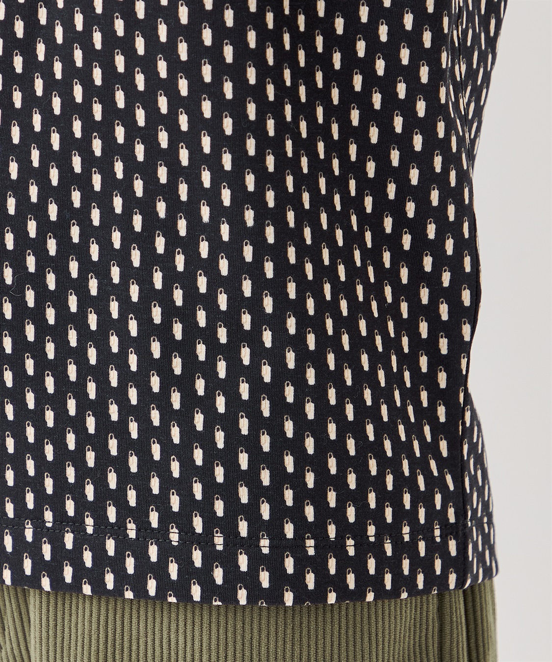 Petit Honfleur フリル衿プリントプルオーバー_sub_5