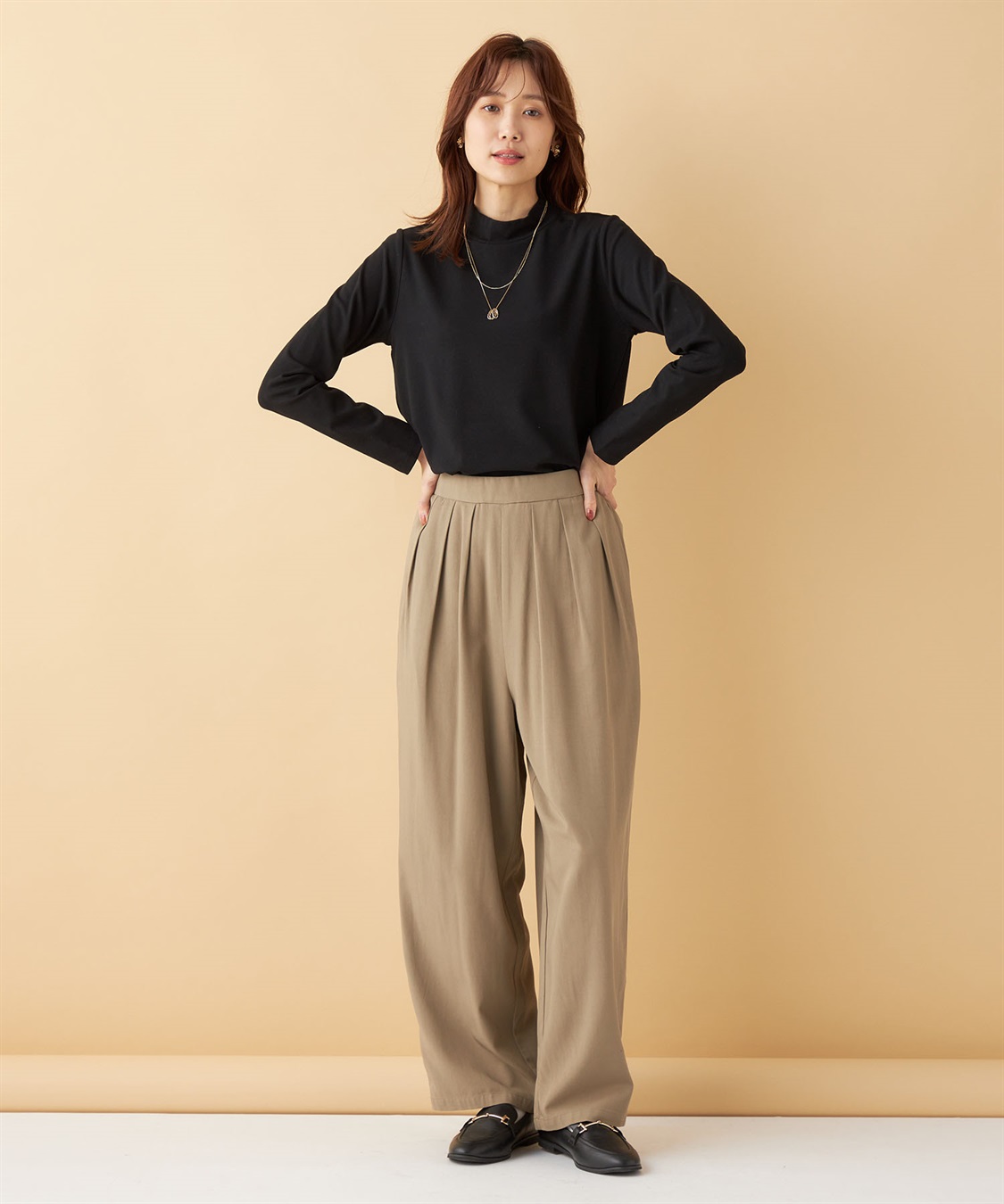 Petit Honfleur ハイネックプルオーバー_sub_17