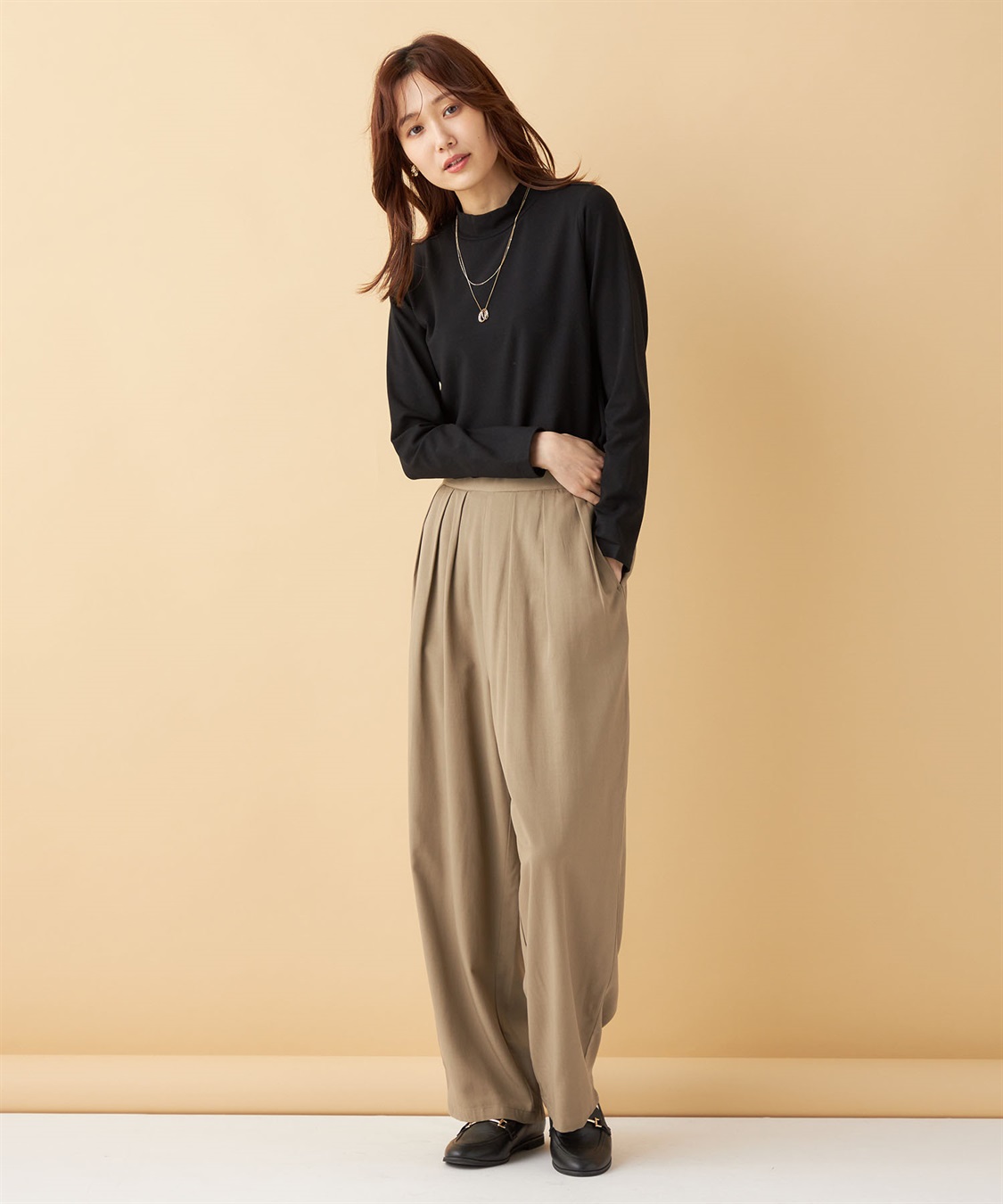 Petit Honfleur ハイネックプルオーバー_sub_19