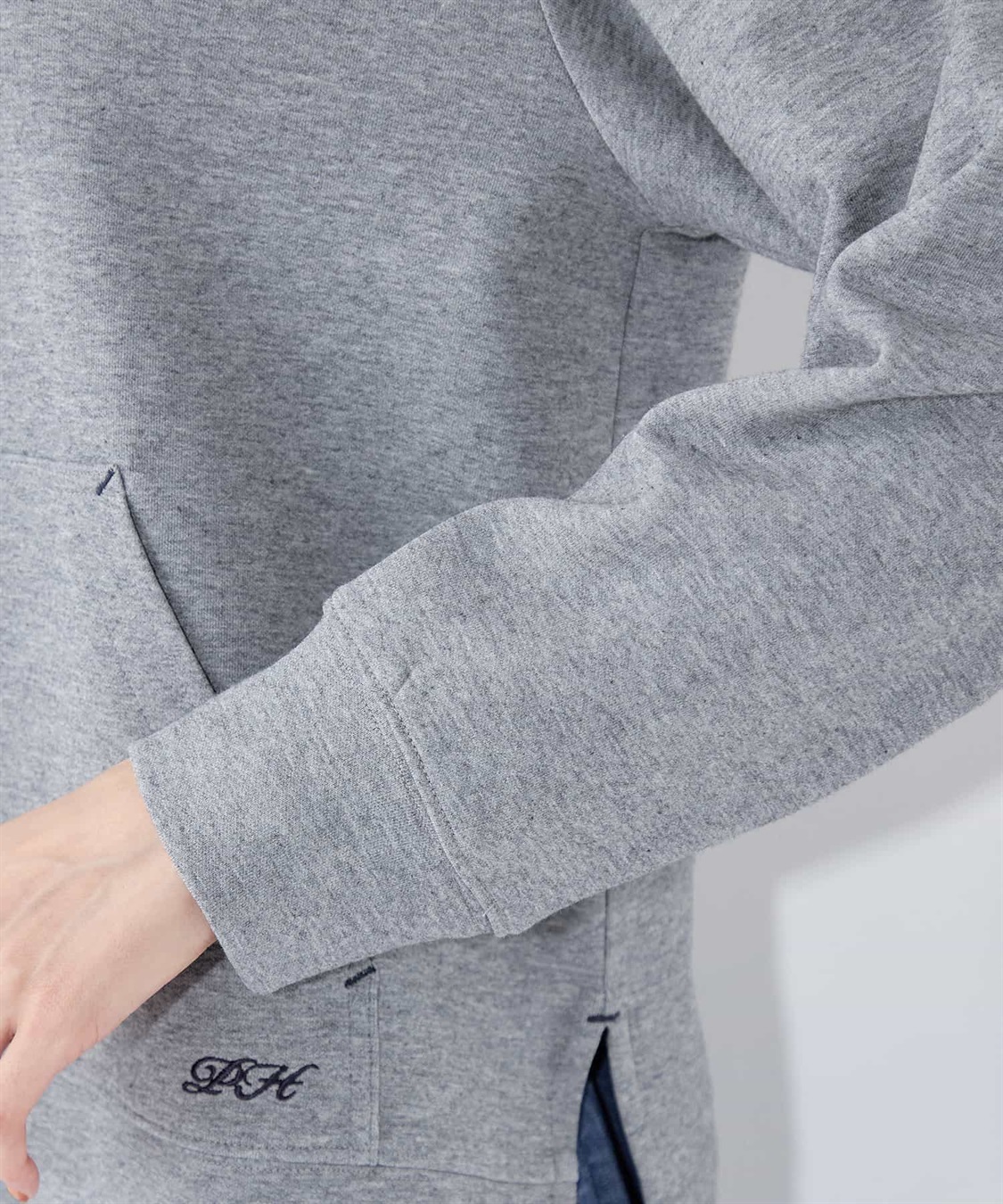 Petit Honfleur スウェットスリットパーカー_sub_5