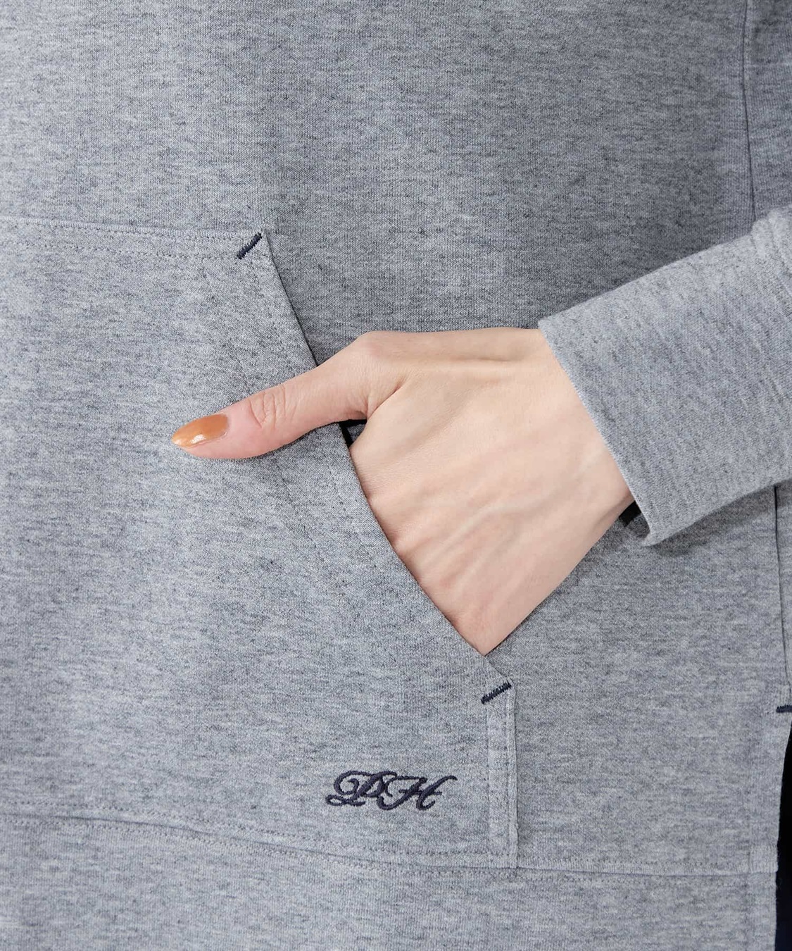 Petit Honfleur スウェットスリットパーカー_sub_6