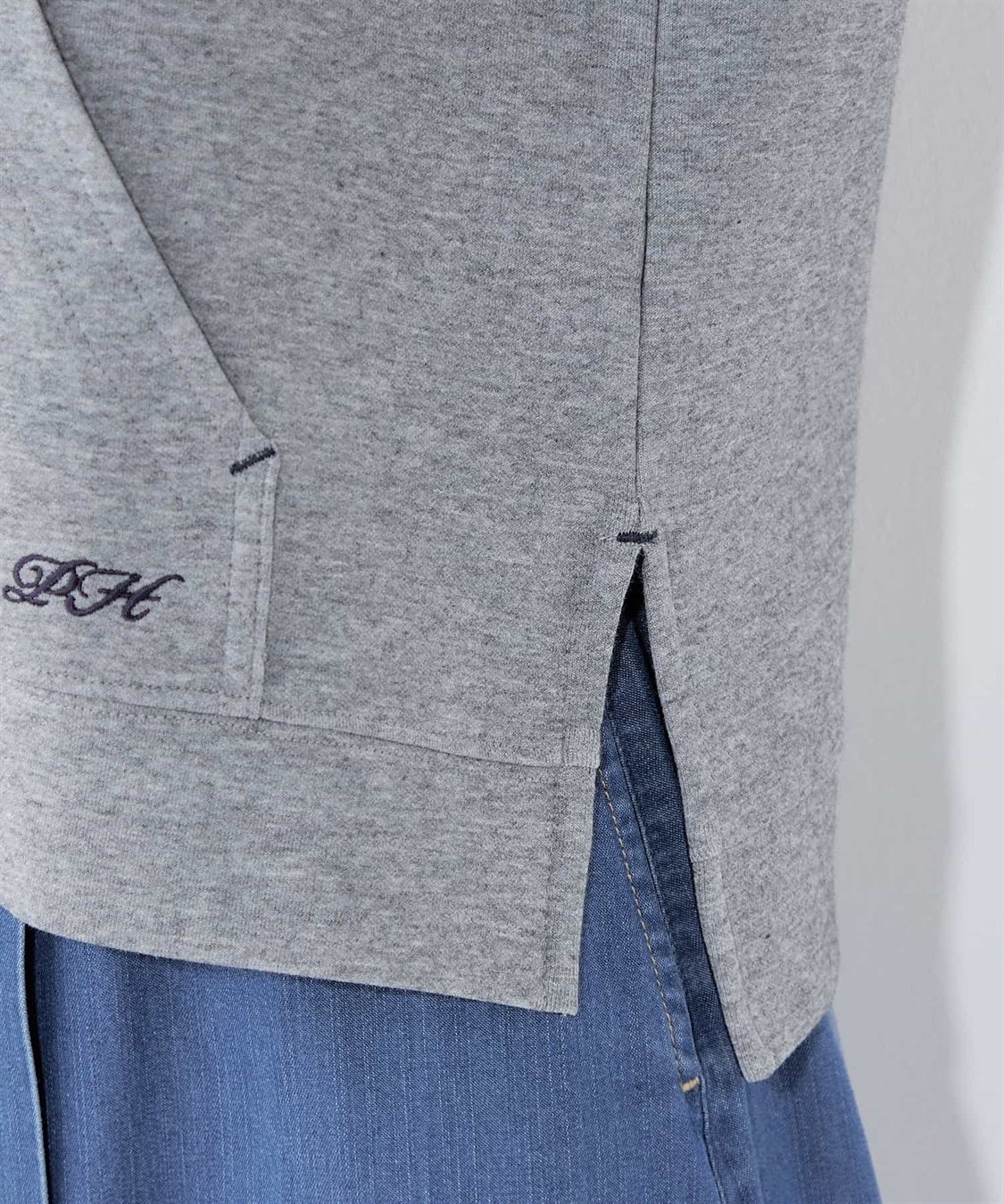 Petit Honfleur スウェットスリットパーカー_sub_7