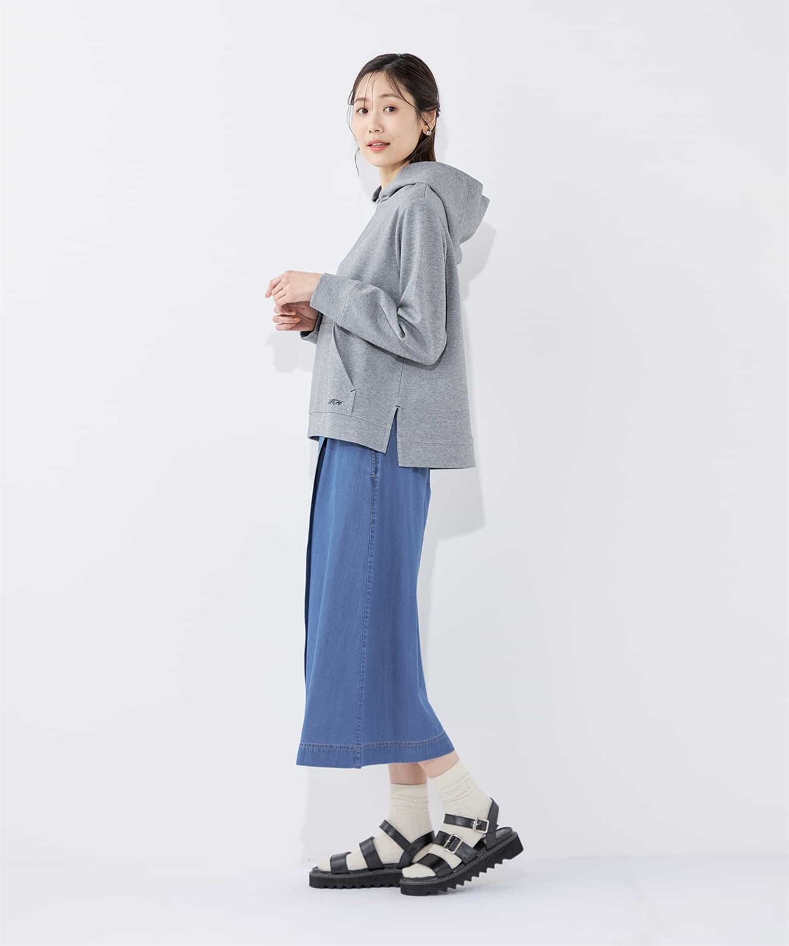 Petit Honfleur スウェットスリットパーカー_sub_16