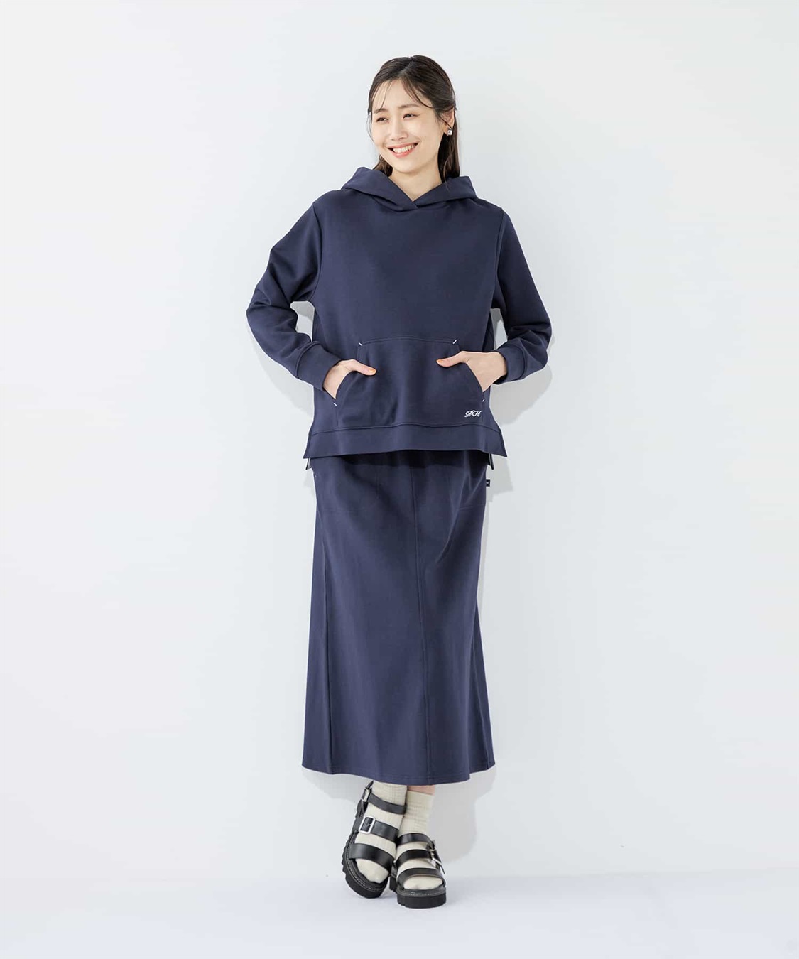 Petit Honfleur スウェットスリットパーカー_sub_17