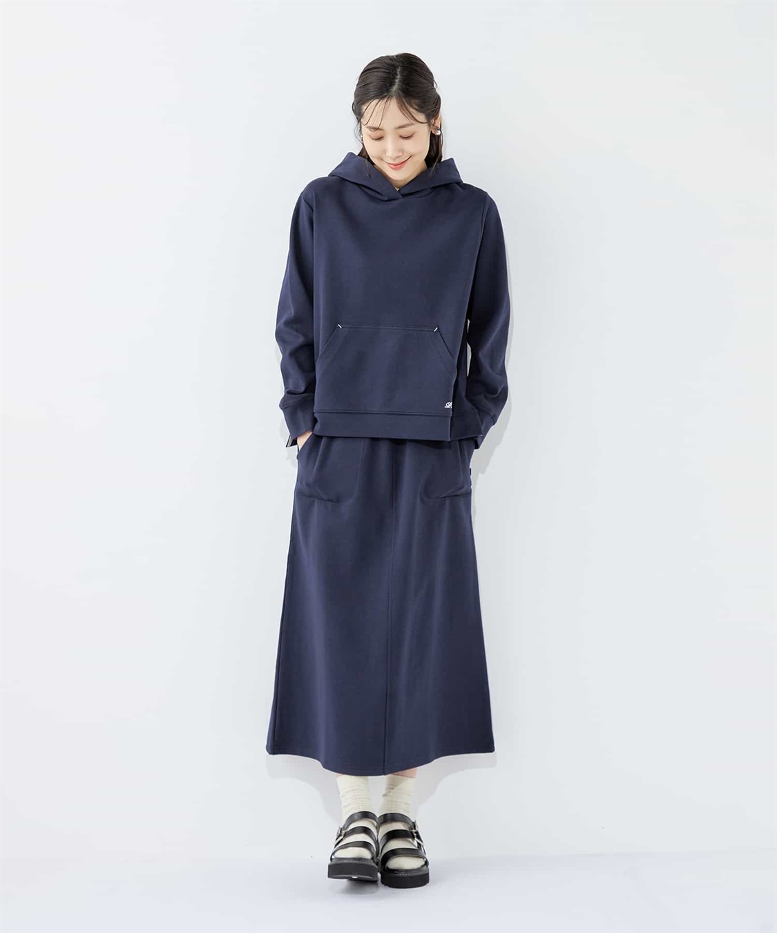 Petit Honfleur スウェットスリットパーカー_sub_19