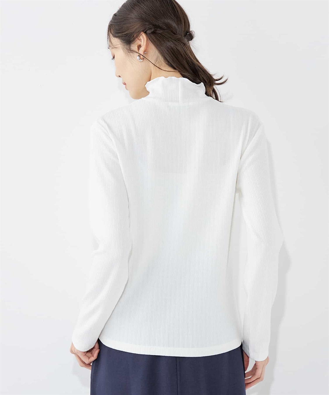 Petit Honfleur メロークシュネックプルオーバー_sub_2