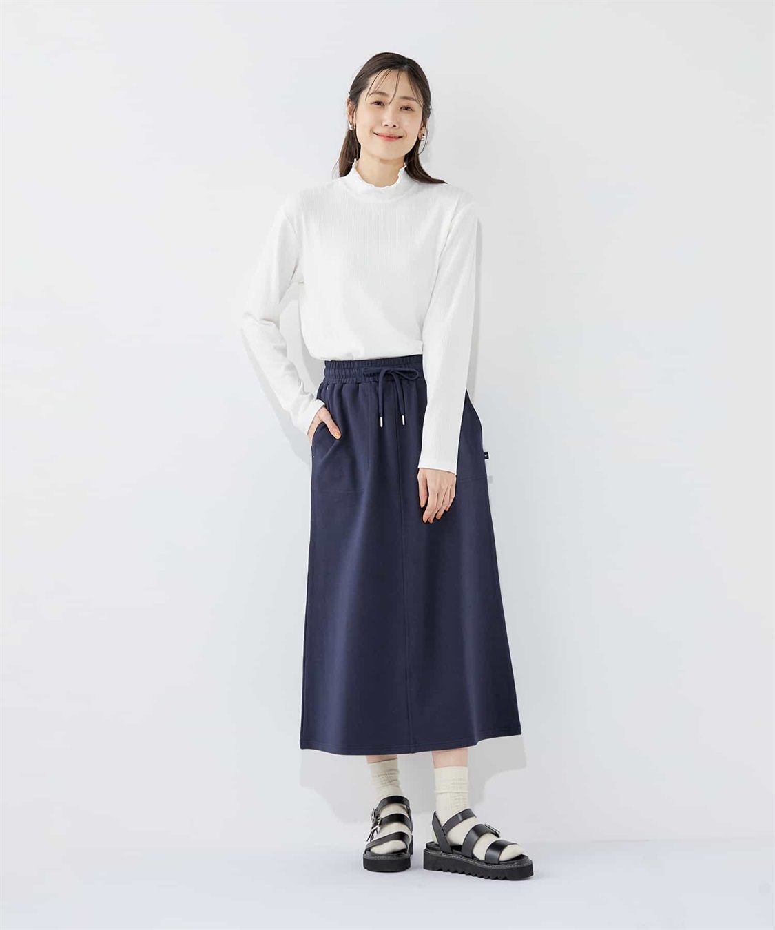 Petit Honfleur メロークシュネックプルオーバー_sub_13