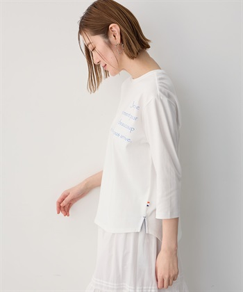 Petit Honfleur オーガニックコットンロゴTシャツ_subthumb_1