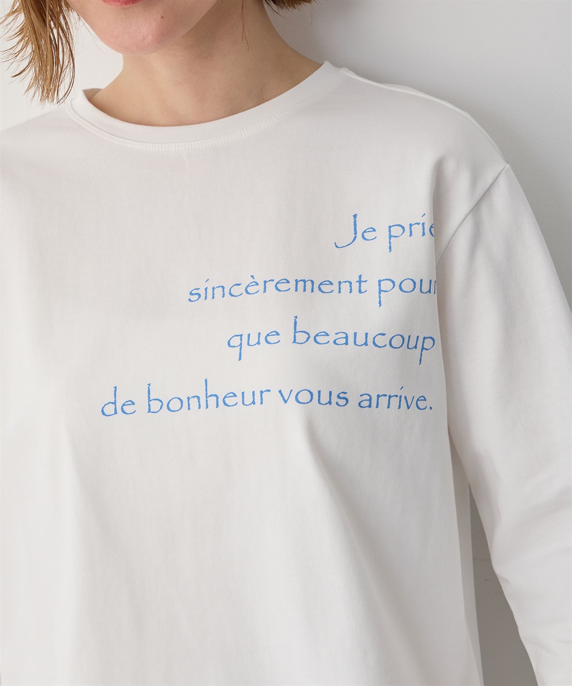 Petit Honfleur オーガニックコットンロゴTシャツ_sub_4