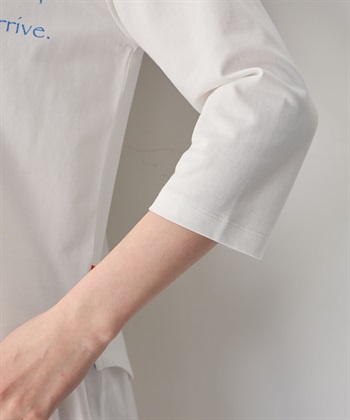 Petit Honfleur オーガニックコットンロゴTシャツ_subthumb_5