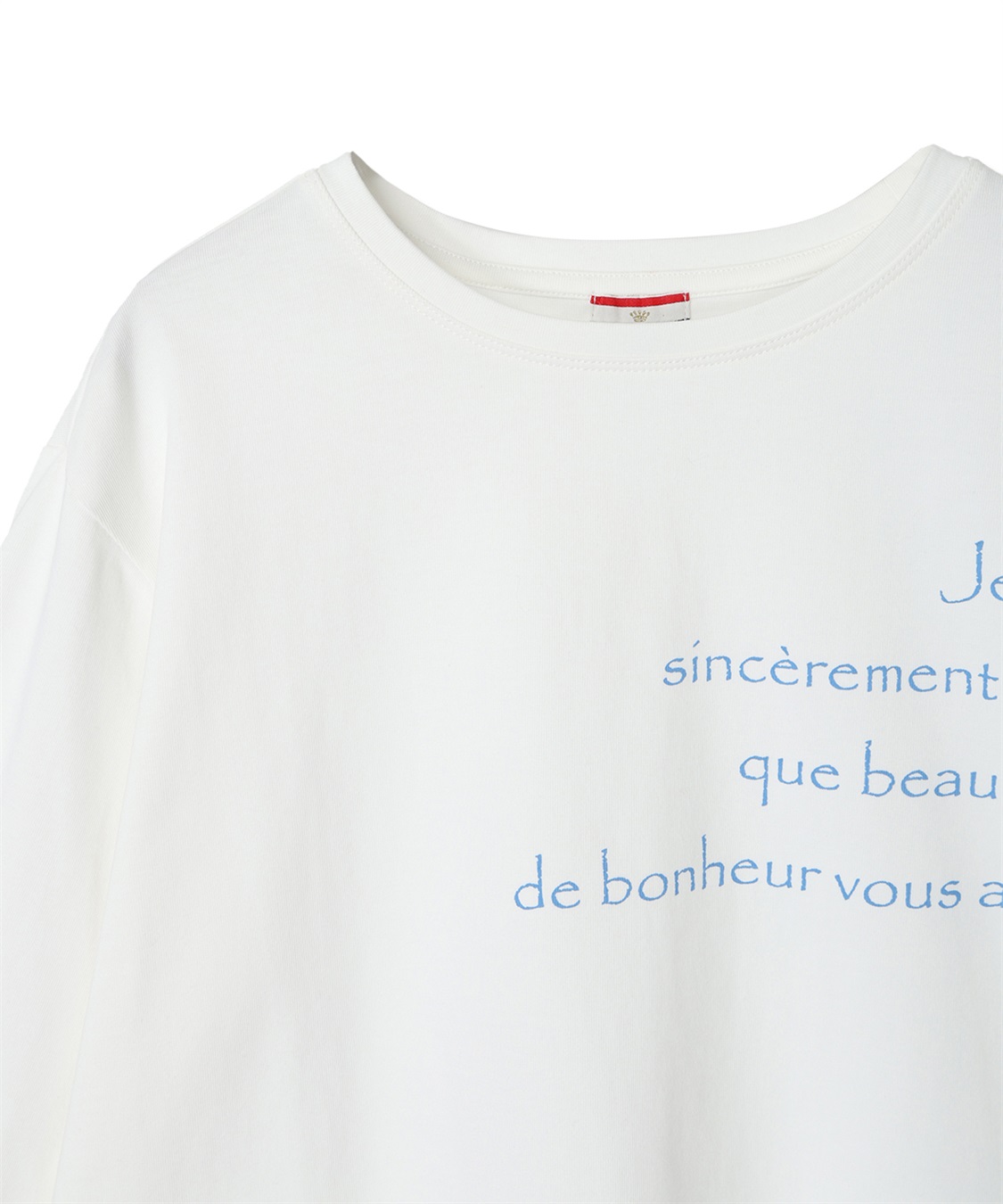 Petit Honfleur オーガニックコットンロゴTシャツ_sub_17