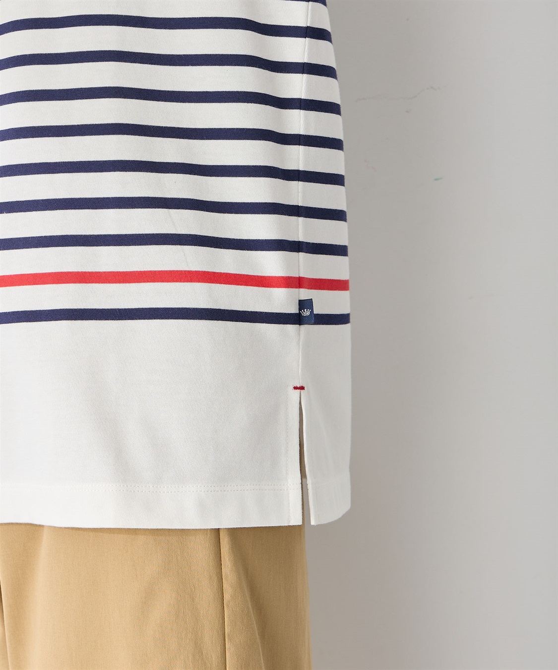 Petit Honfleur オーガニックコットンボーダーTシャツ_sub_4