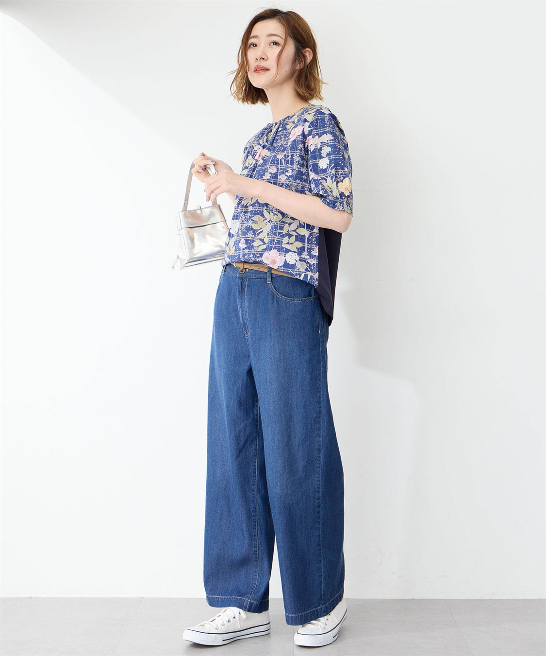 Petit Honfleur リバティプリントプルオーバー_sub_22