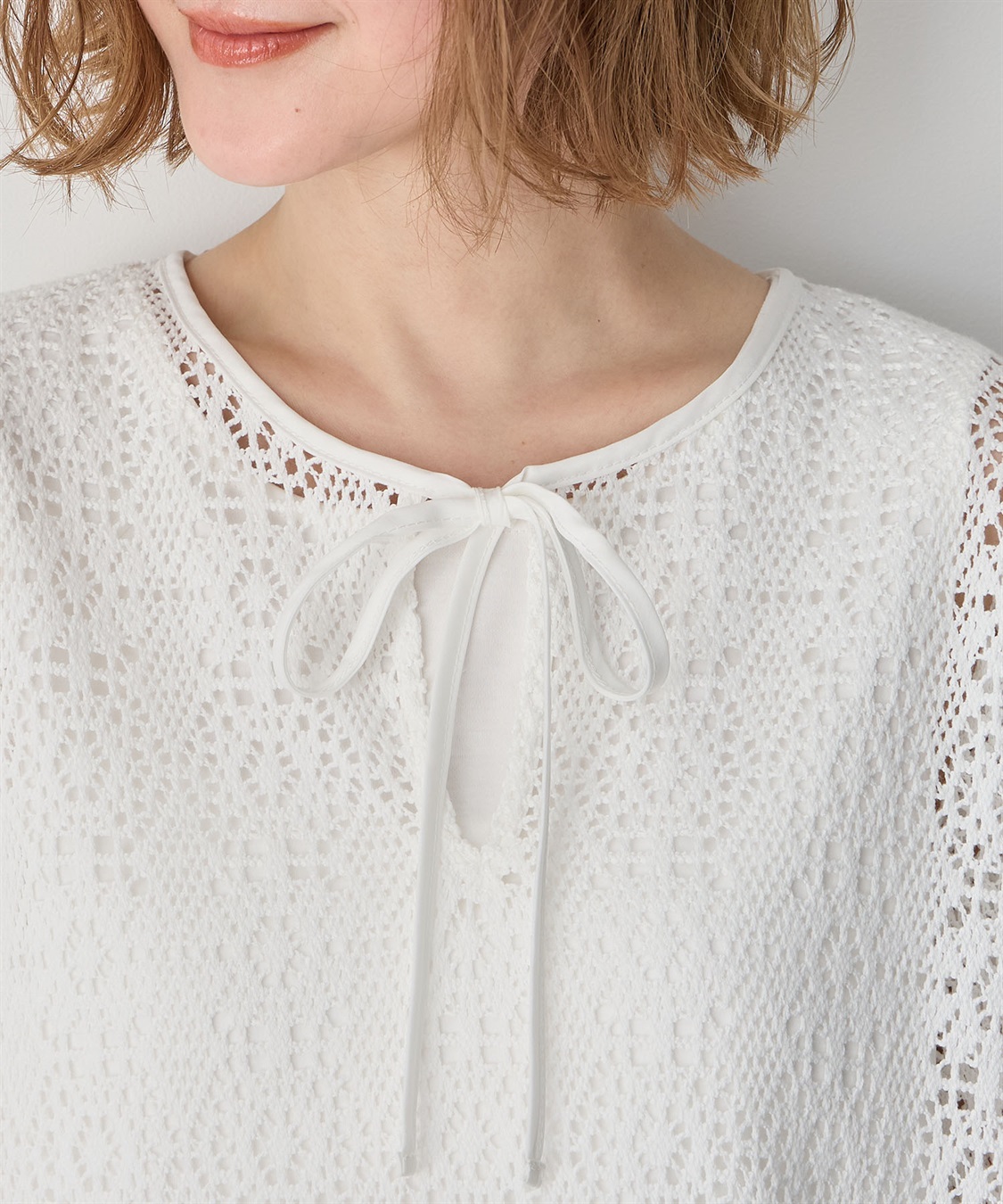 Petit Honfleur レースプルオーバーチュニック_sub_3