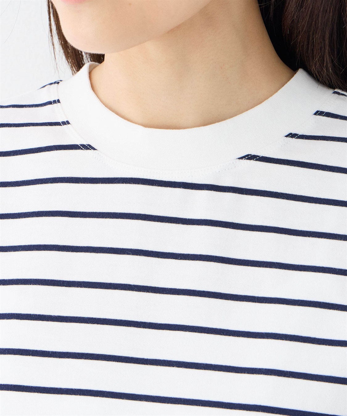 Petit Honfleur 【UVカット】【接触冷感】ボーダーTシャツ_sub_4