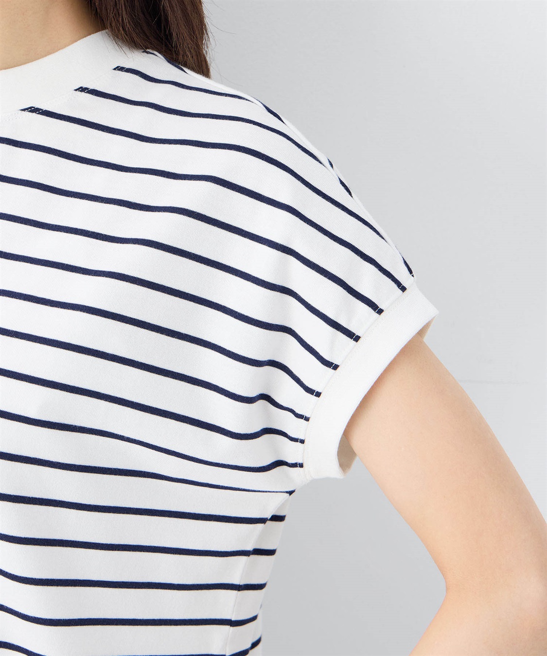 Petit Honfleur 【UVカット】【接触冷感】ボーダーTシャツ_sub_5