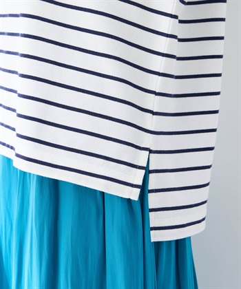 Petit Honfleur 【UVカット】【接触冷感】ボーダーTシャツ_subthumb_6