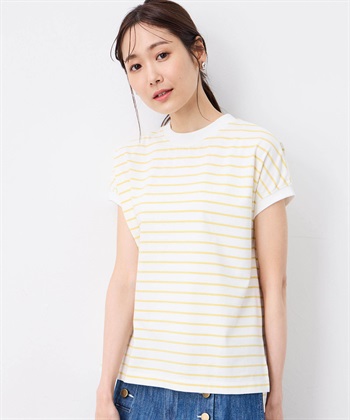 Petit Honfleur 【UVカット】【接触冷感】ボーダーTシャツ_subthumb_7