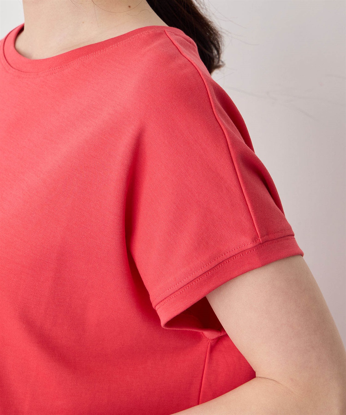 Petit Honfleur フレンチスリーブロゴTシャツ_sub_5