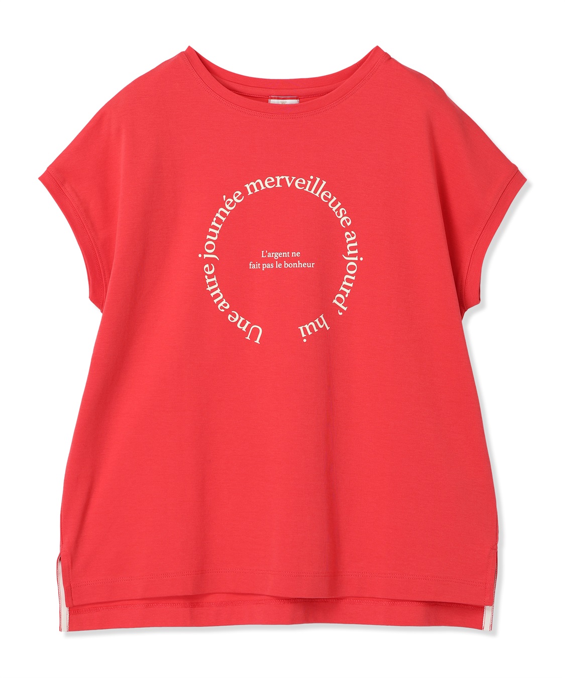 Petit Honfleur フレンチスリーブロゴTシャツ_sub_15