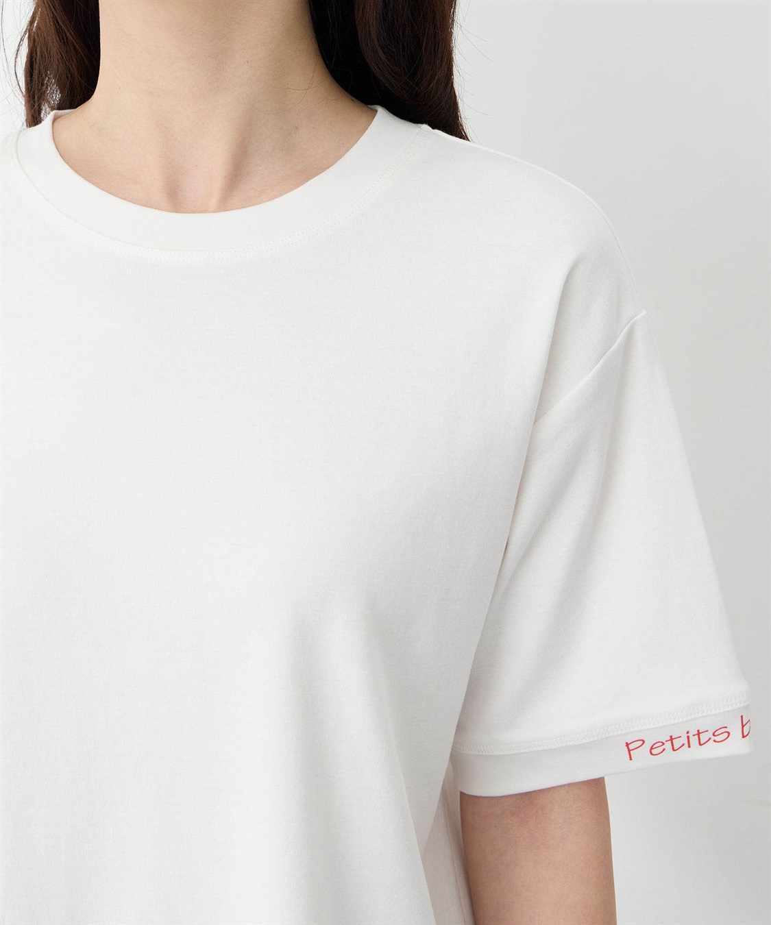 Petit Honfleur ポイントロゴTシャツ_sub_8