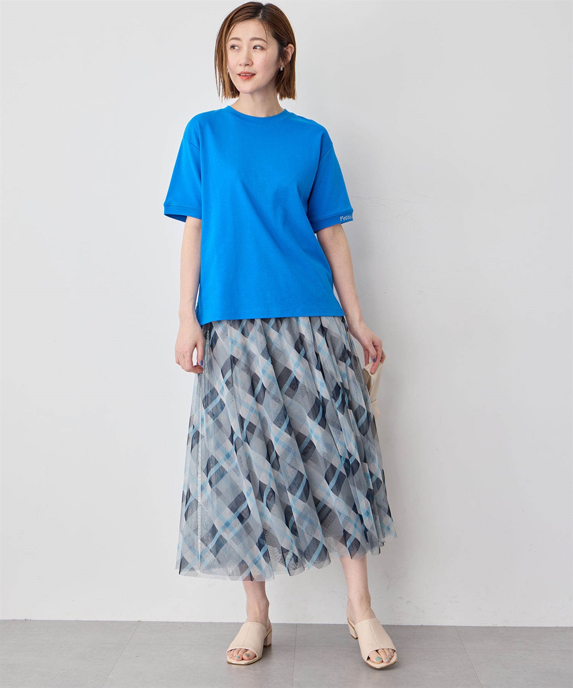 Petit Honfleur ポイントロゴTシャツ_sub_14