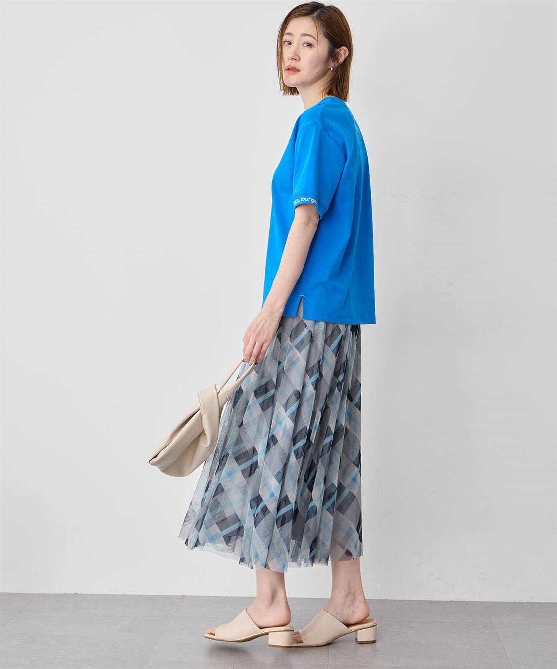 Petit Honfleur ポイントロゴTシャツ_sub_15