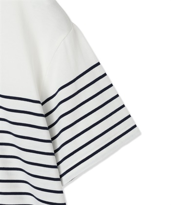 Petit Honfleur 【UVカット】【接触冷感】パネルボーダーTシャツ_subthumb_19