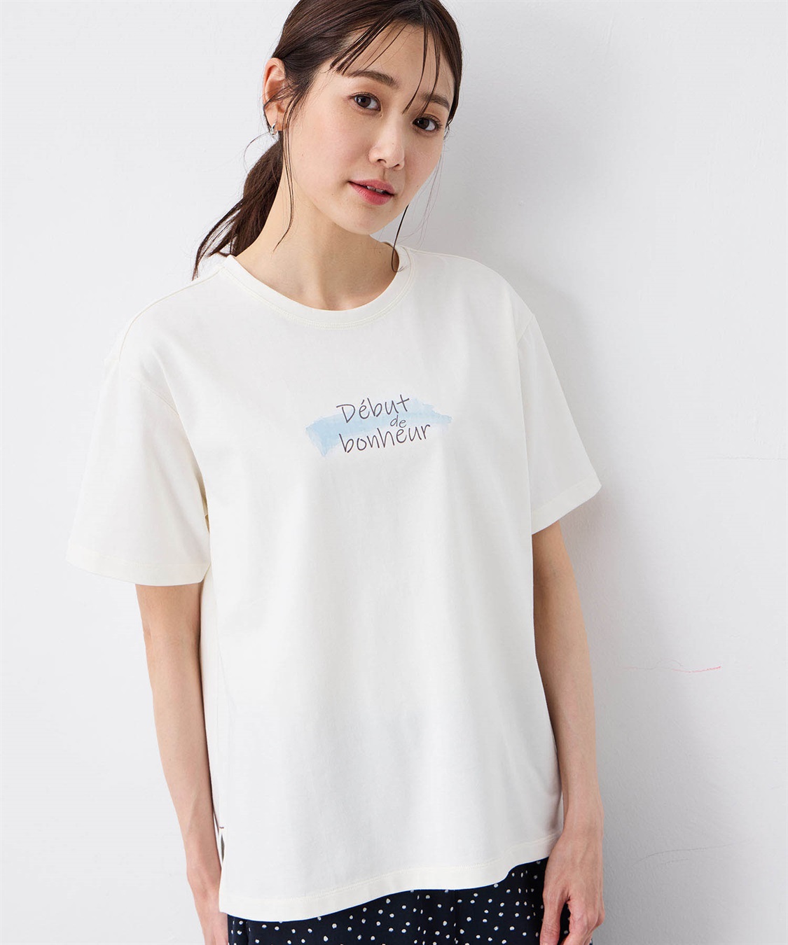 Petit Honfleur 【UVカット】【接触冷感】ロゴTシャツ_sub_9