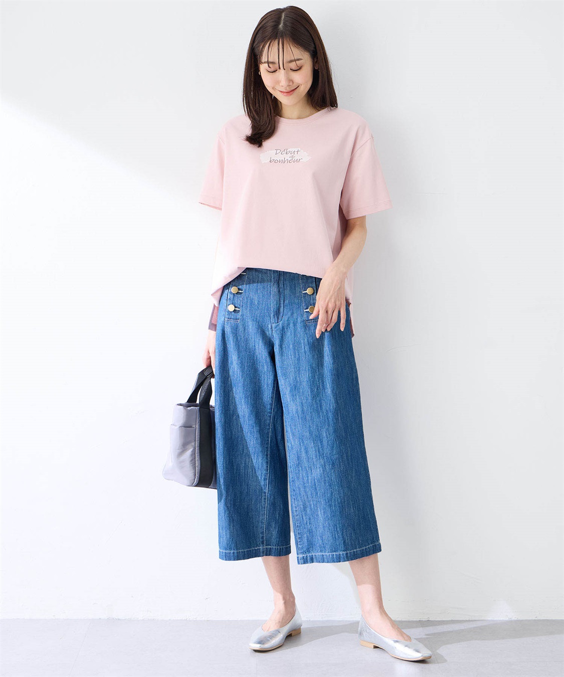 Petit Honfleur 【UVカット】【接触冷感】ロゴTシャツ_sub_10