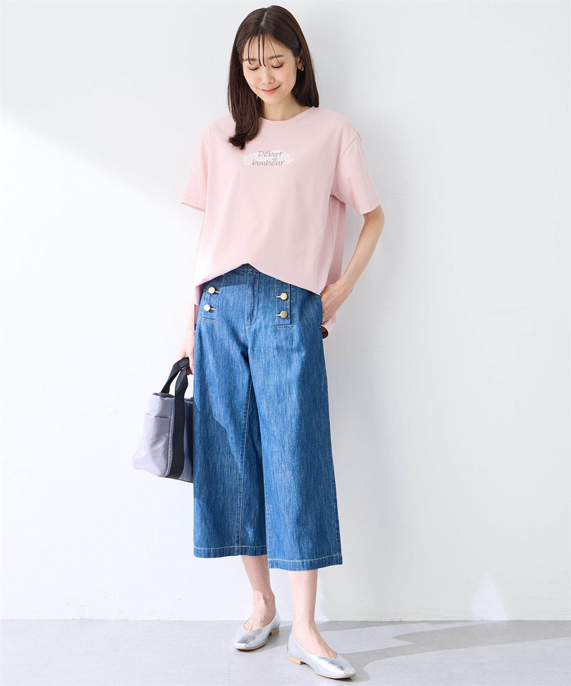 Petit Honfleur 【UVカット】【接触冷感】ロゴTシャツ_sub_11