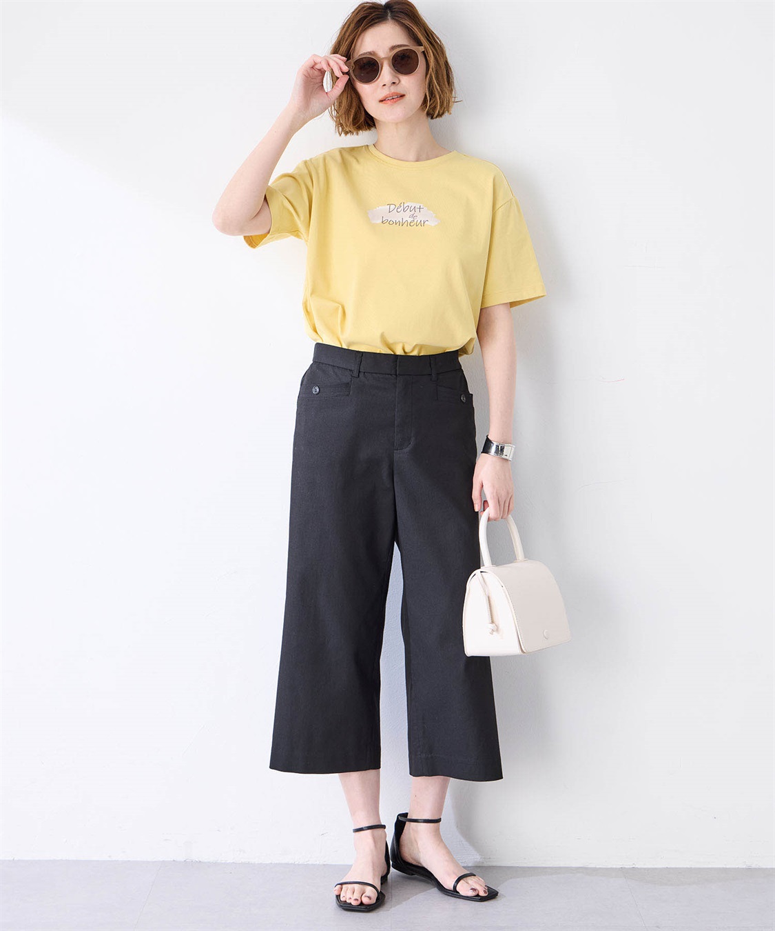 Petit Honfleur 【UVカット】【接触冷感】ロゴTシャツ_sub_13